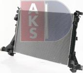 AKS Dasis 180104N - Radiator, mühərrikin soyudulması furqanavto.az