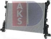 AKS Dasis 180107N - Radiator, mühərrikin soyudulması furqanavto.az