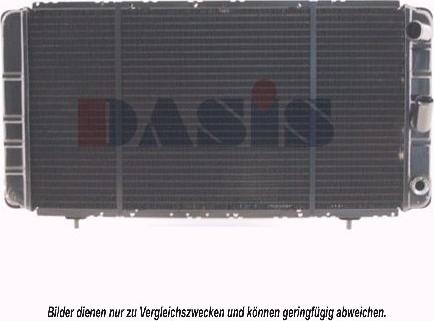AKS Dasis 180330N - Radiator, mühərrikin soyudulması furqanavto.az