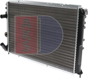 AKS Dasis 180270N - Radiator, mühərrikin soyudulması furqanavto.az