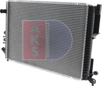 AKS Dasis 181450N - Radiator, mühərrikin soyudulması furqanavto.az