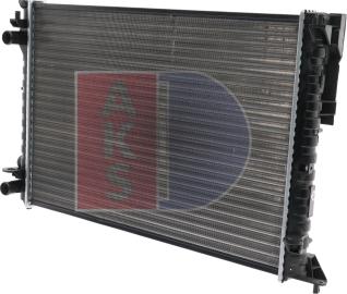 AKS Dasis 181420N - Radiator, mühərrikin soyudulması furqanavto.az