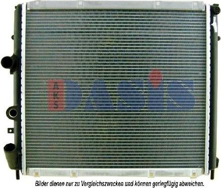 AKS Dasis 181530N - Radiator, mühərrikin soyudulması furqanavto.az