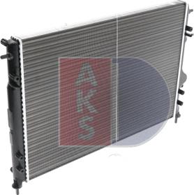 AKS Dasis 181630N - Radiator, mühərrikin soyudulması furqanavto.az