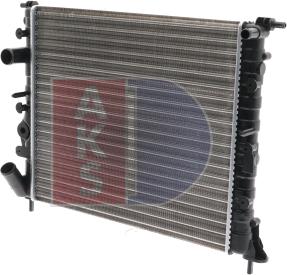 AKS Dasis 181810N - Radiator, mühərrikin soyudulması furqanavto.az