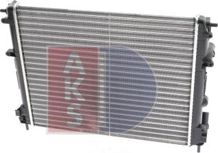 AKS Dasis 181820N - Radiator, mühərrikin soyudulması furqanavto.az