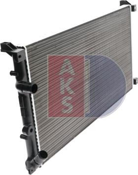 AKS Dasis 181750N - Radiator, mühərrikin soyudulması furqanavto.az