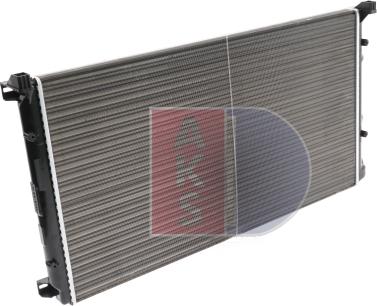 AKS Dasis 181750N - Radiator, mühərrikin soyudulması furqanavto.az