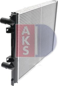 AKS Dasis 181780N - Radiator, mühərrikin soyudulması furqanavto.az