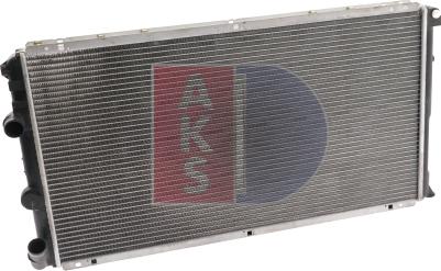 AKS Dasis 181770N - Radiator, mühərrikin soyudulması furqanavto.az