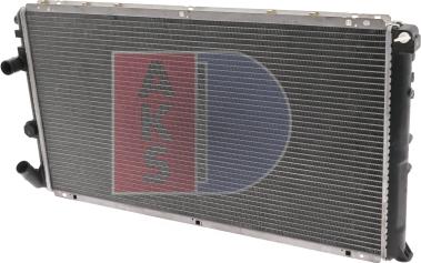 AKS Dasis 181770N - Radiator, mühərrikin soyudulması furqanavto.az