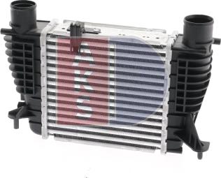 AKS Dasis 187009N - Intercooler, şarj cihazı furqanavto.az