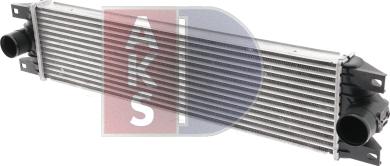 AKS Dasis 187014N - Intercooler, şarj cihazı furqanavto.az