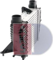 AKS Dasis 187035N - Intercooler, şarj cihazı furqanavto.az