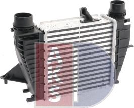 AKS Dasis 187035N - Intercooler, şarj cihazı furqanavto.az