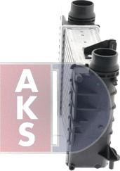 AKS Dasis 187035N - Intercooler, şarj cihazı furqanavto.az