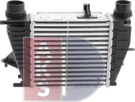 AKS Dasis 187035N - Intercooler, şarj cihazı furqanavto.az