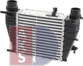 AKS Dasis 187035N - Intercooler, şarj cihazı furqanavto.az