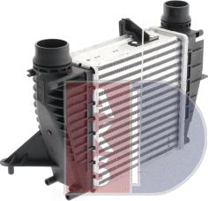 AKS Dasis 187035N - Intercooler, şarj cihazı furqanavto.az