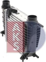 AKS Dasis 187035N - Intercooler, şarj cihazı furqanavto.az