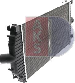 AKS Dasis 187180N - Intercooler, şarj cihazı furqanavto.az