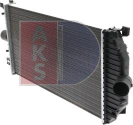 AKS Dasis 187180N - Intercooler, şarj cihazı furqanavto.az