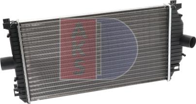 AKS Dasis 187180N - Intercooler, şarj cihazı furqanavto.az