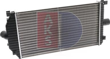 AKS Dasis 187180N - Intercooler, şarj cihazı furqanavto.az