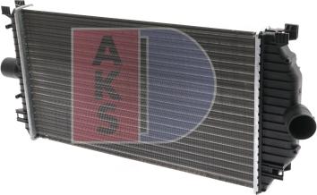 AKS Dasis 187180N - Intercooler, şarj cihazı furqanavto.az