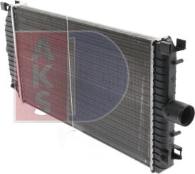 AKS Dasis 187180N - Intercooler, şarj cihazı furqanavto.az