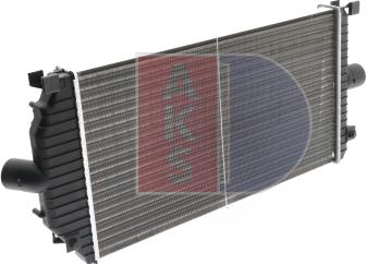 AKS Dasis 187180N - Intercooler, şarj cihazı furqanavto.az