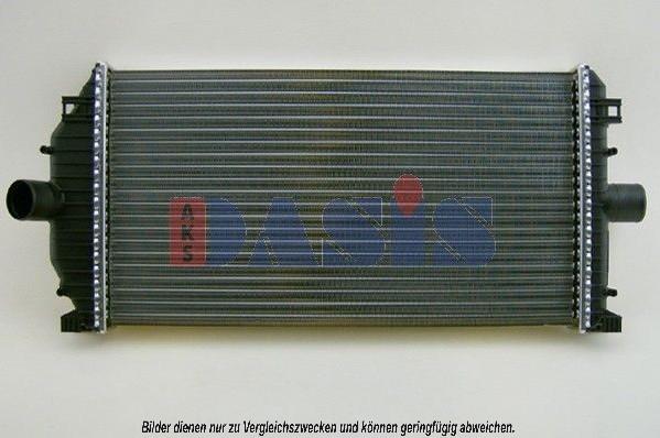 AKS Dasis 187180N - Intercooler, şarj cihazı furqanavto.az