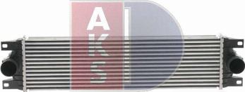 AKS Dasis 187200N - Intercooler, şarj cihazı furqanavto.az