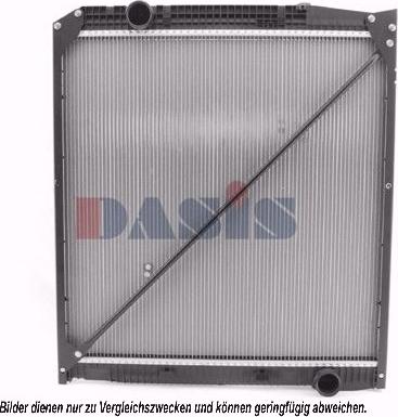 AKS Dasis 134990N - Radiator, mühərrikin soyudulması furqanavto.az