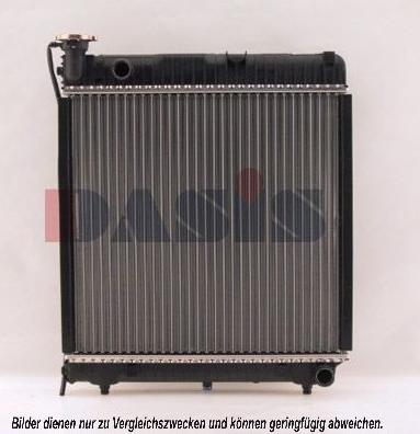 AKS Dasis 130500N - Radiator, mühərrikin soyudulması furqanavto.az