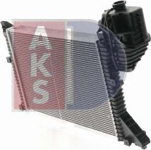 AKS Dasis 130003N - Radiator, mühərrikin soyudulması furqanavto.az