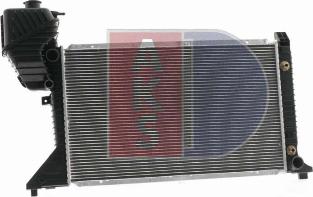 AKS Dasis 130003N - Radiator, mühərrikin soyudulması furqanavto.az