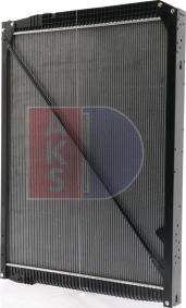 AKS Dasis 130025N - Radiator, mühərrikin soyudulması furqanavto.az