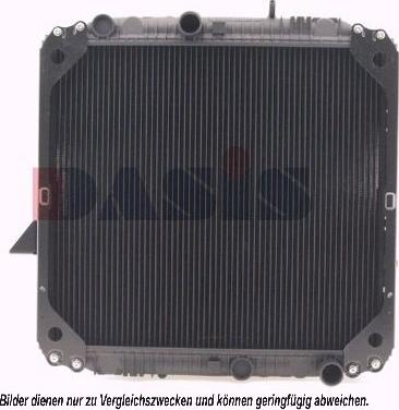 AKS Dasis 130740N - Radiator, mühərrikin soyudulması furqanavto.az