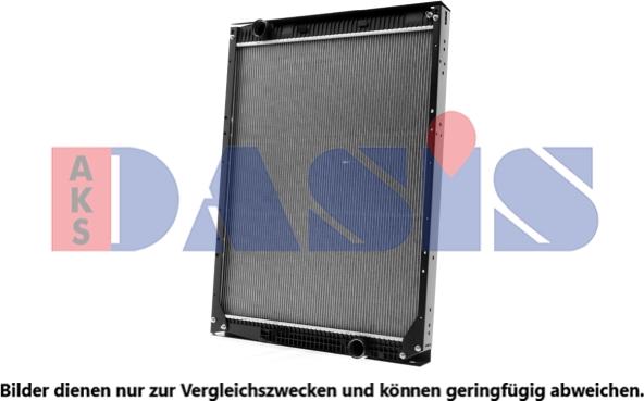 AKS Dasis 131005N - Radiator, mühərrikin soyudulması furqanavto.az