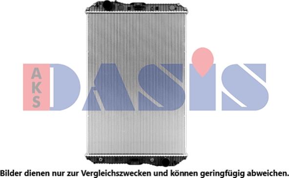 AKS Dasis 131002SXB - Radiator, mühərrikin soyudulması furqanavto.az