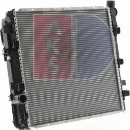 AKS Dasis 132420N - Radiator, mühərrikin soyudulması furqanavto.az