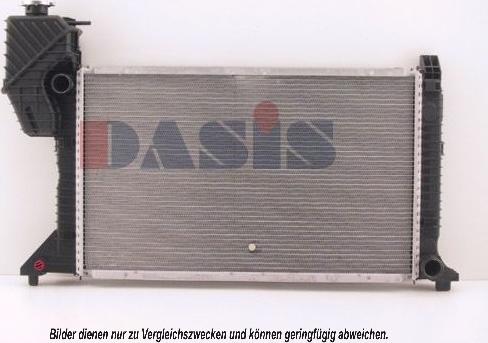 AKS Dasis 132040N - Radiator, mühərrikin soyudulması furqanavto.az