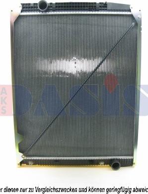 AKS Dasis 134300N - Radiator, mühərrikin soyudulması furqanavto.az