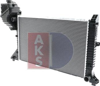 AKS Dasis 132310N - Radiator, mühərrikin soyudulması furqanavto.az