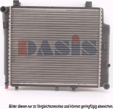 AKS Dasis 120900N - Radiator, mühərrikin soyudulması furqanavto.az