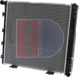 AKS Dasis 120044N - Radiator, mühərrikin soyudulması furqanavto.az