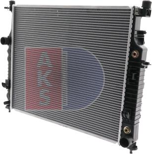 AKS Dasis 120058N - Radiator, mühərrikin soyudulması furqanavto.az