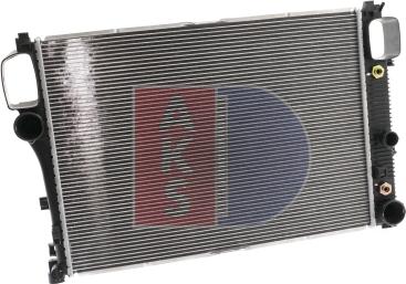 AKS Dasis 120057N - Radiator, mühərrikin soyudulması furqanavto.az