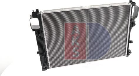 AKS Dasis 120057N - Radiator, mühərrikin soyudulması furqanavto.az